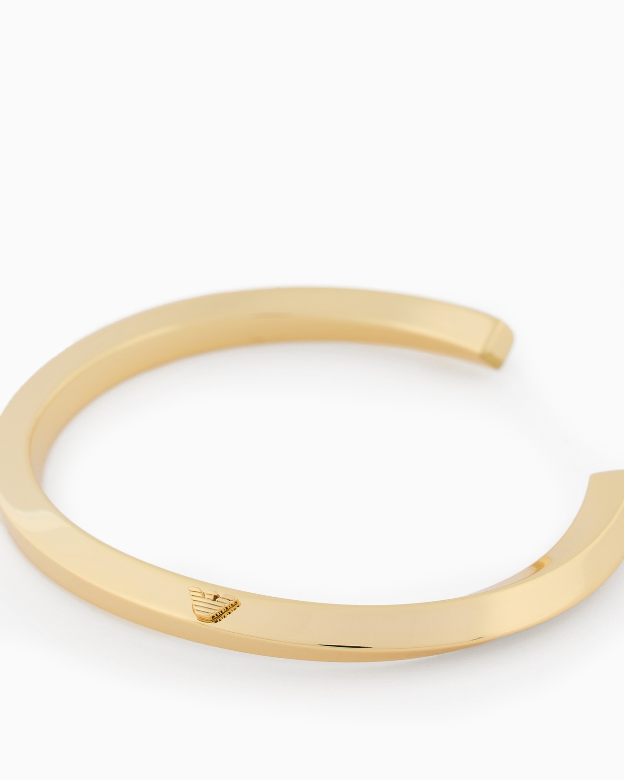 GOLD-TONE BRASS BANGLE BRACELET - 3