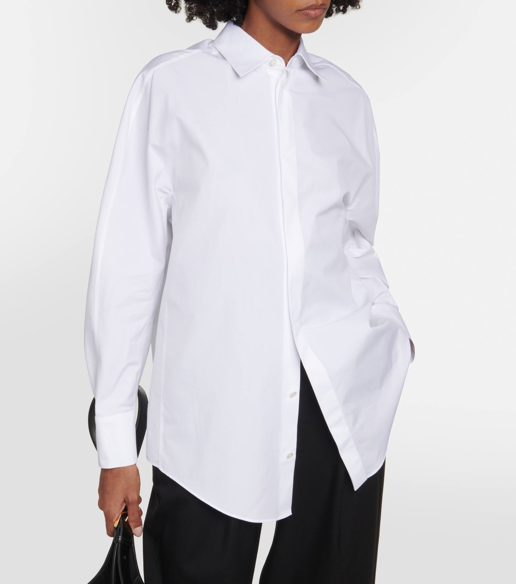 Oversized cotton shirt - 6