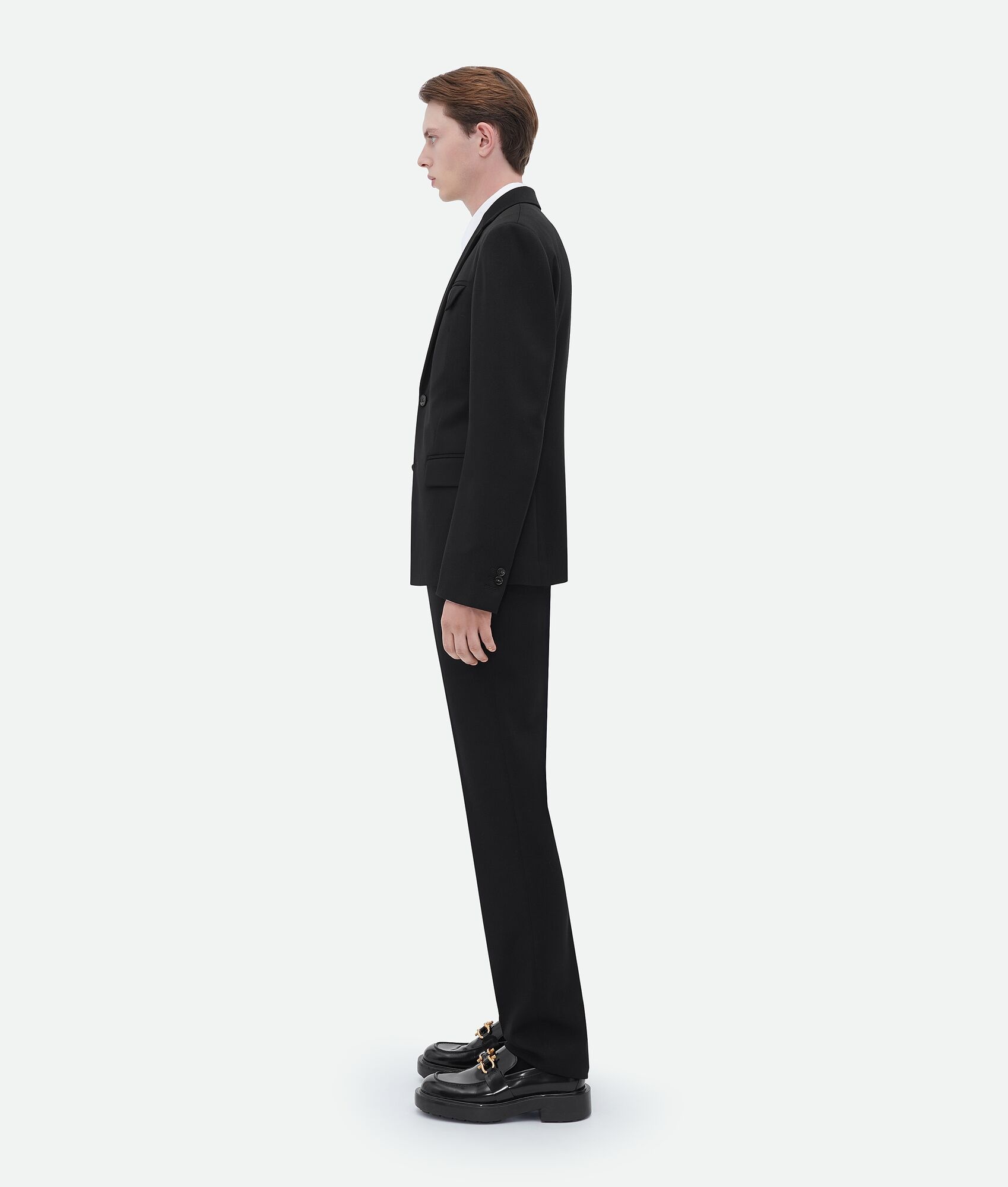 wool gabardine jacket - 2
