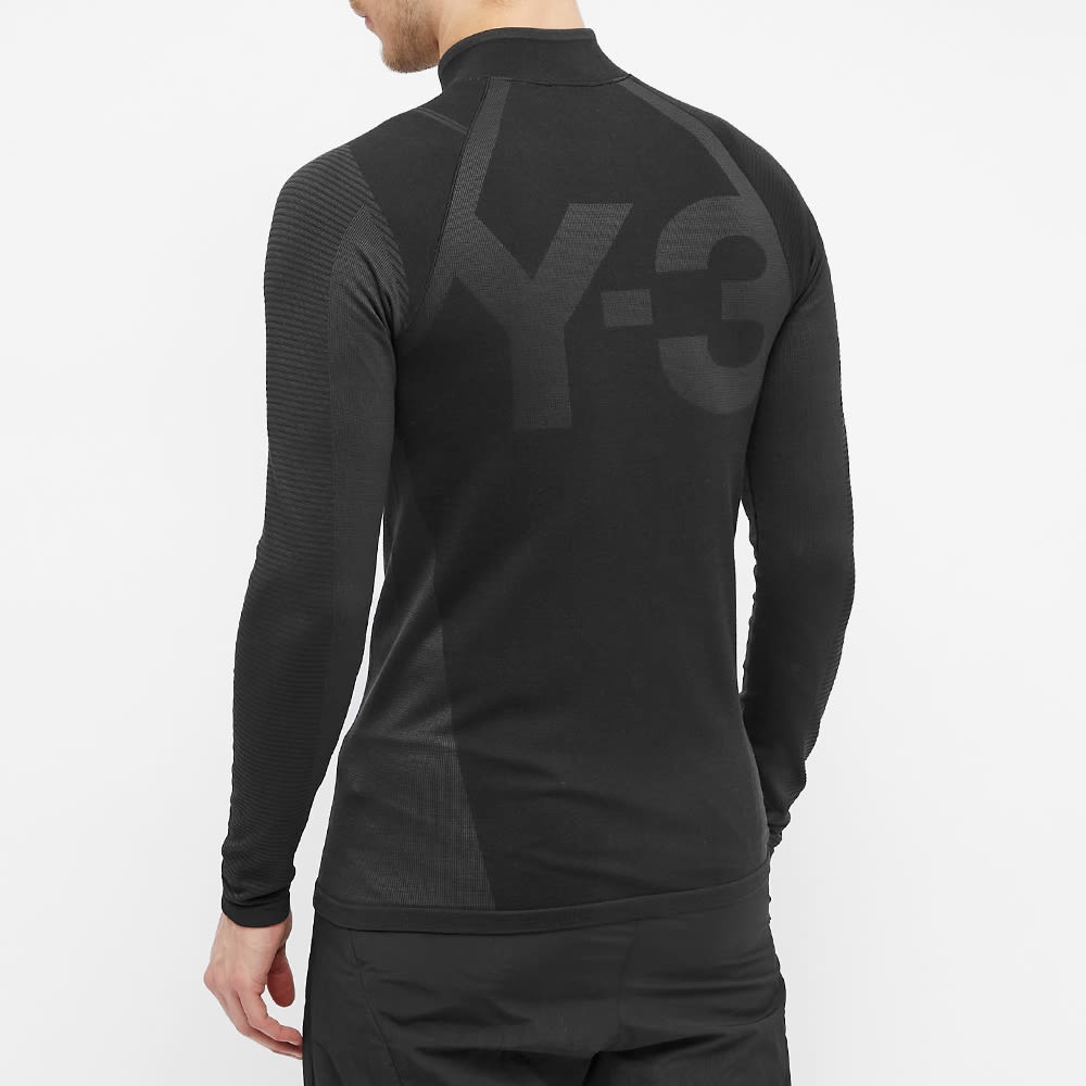 Y-3 Running Knit Base Layer Half-Zip Top - 5