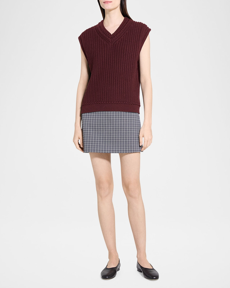 Theory Textured Vest outlook