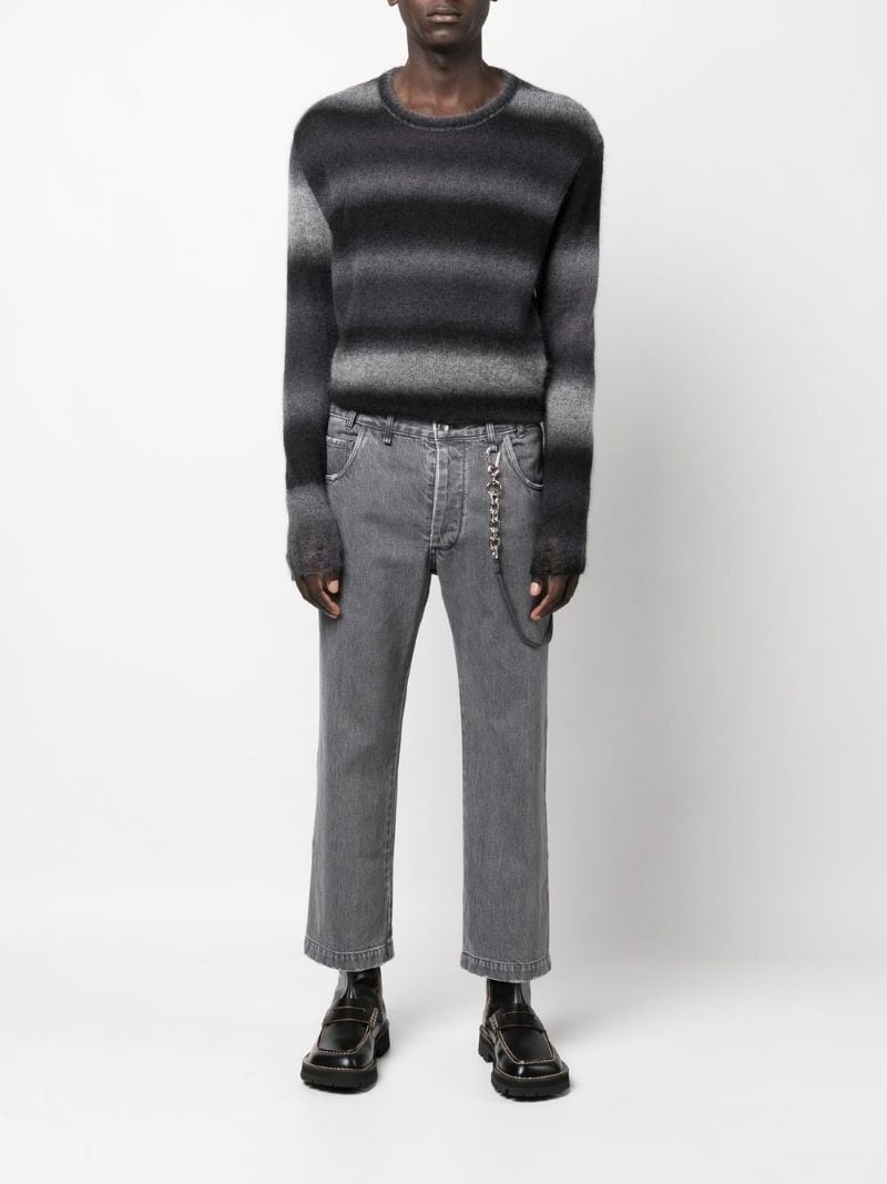 straight-leg denim jeans - 2