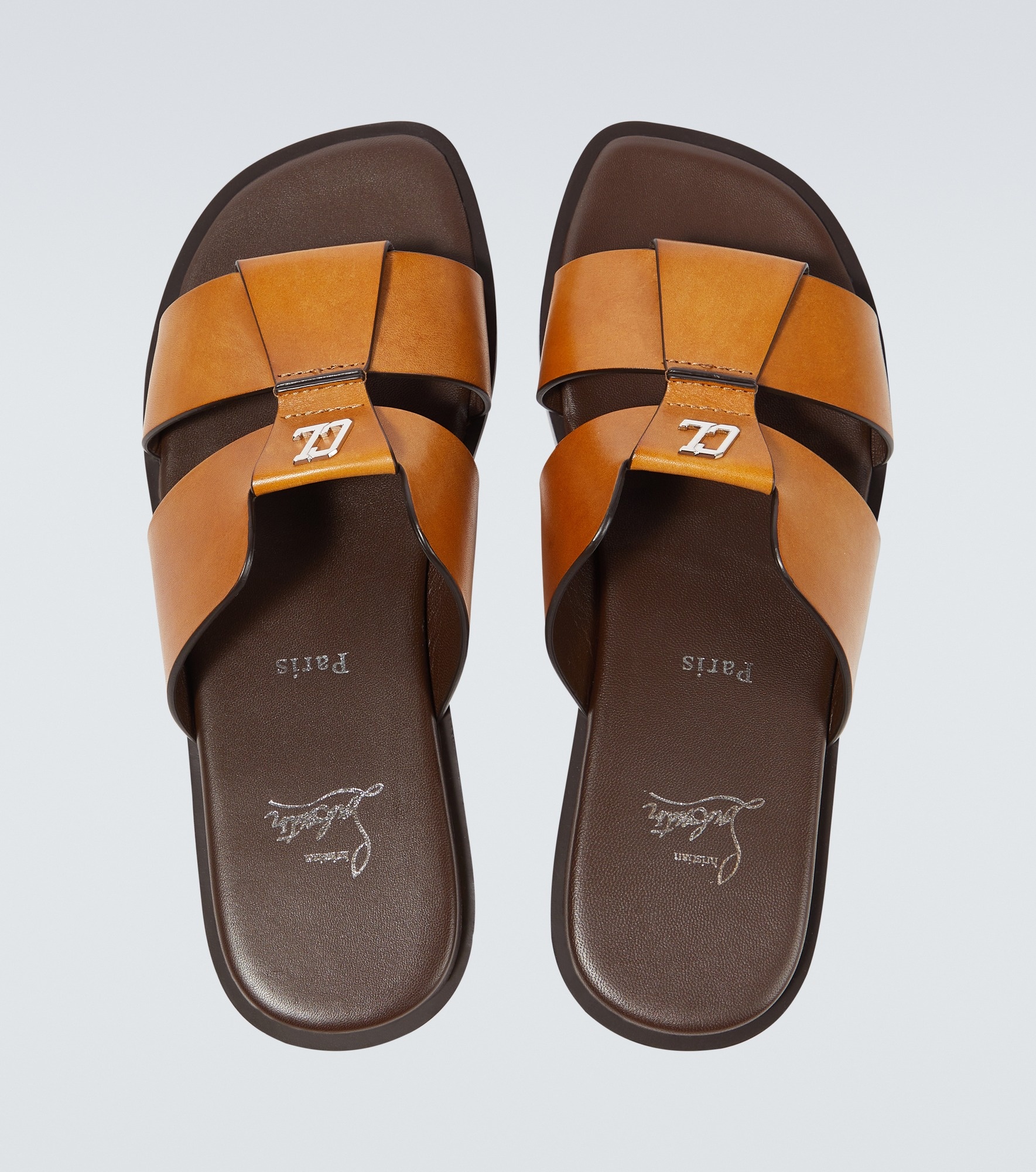 Loubi Be leather sandals - 4
