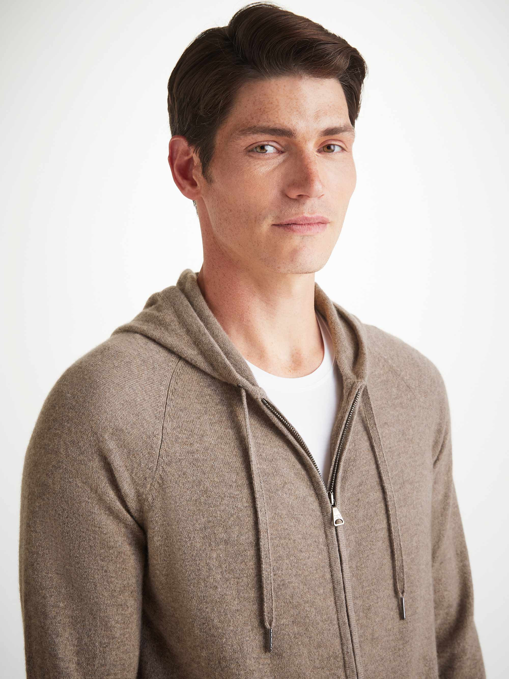 Men's Hoodie Finley Cashmere Mole Heather - 5