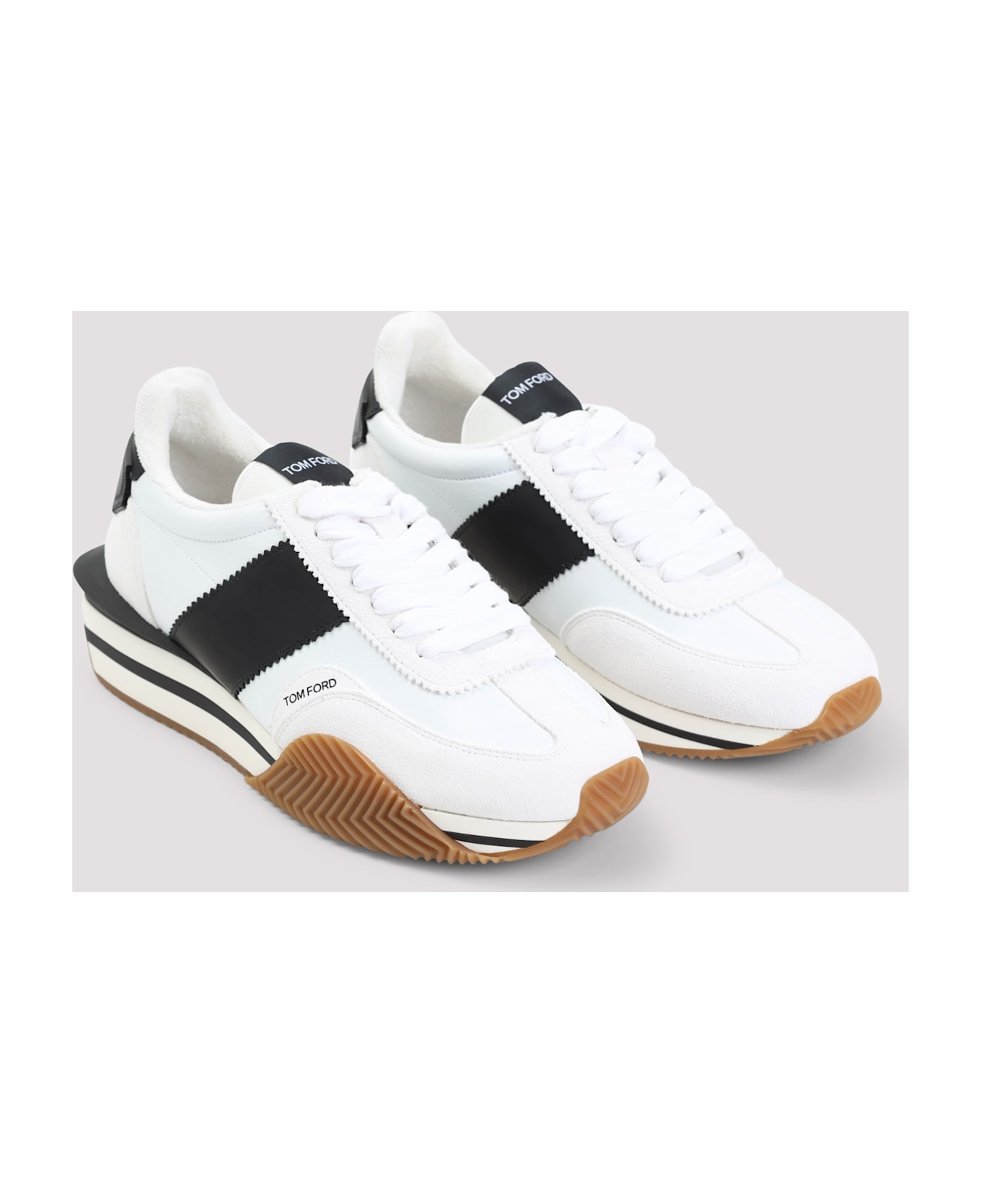 James Leather Low-top Sneakers - 5