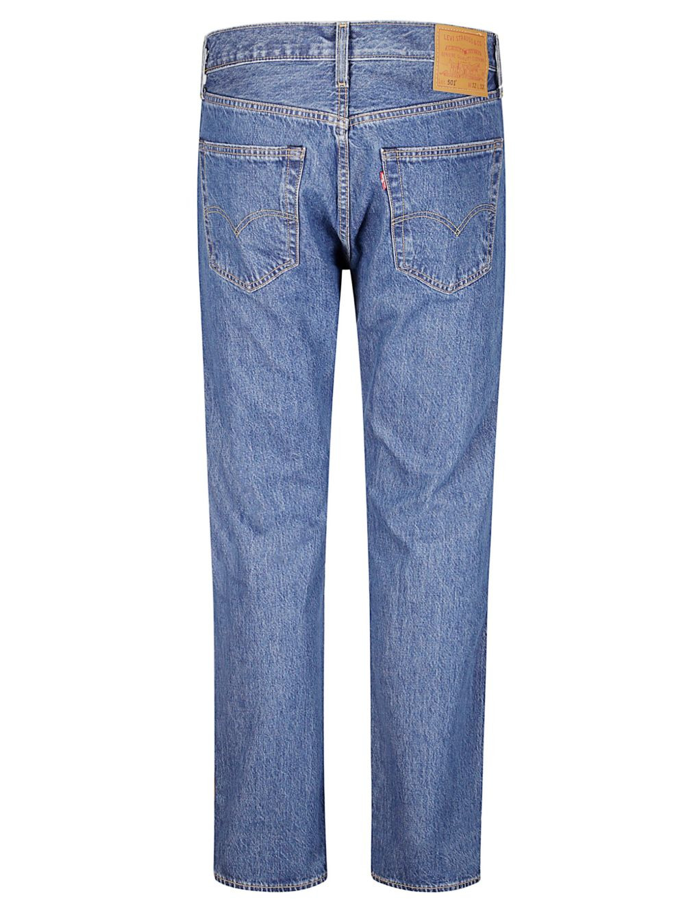 501 buttoned straight-leg jeans - 2