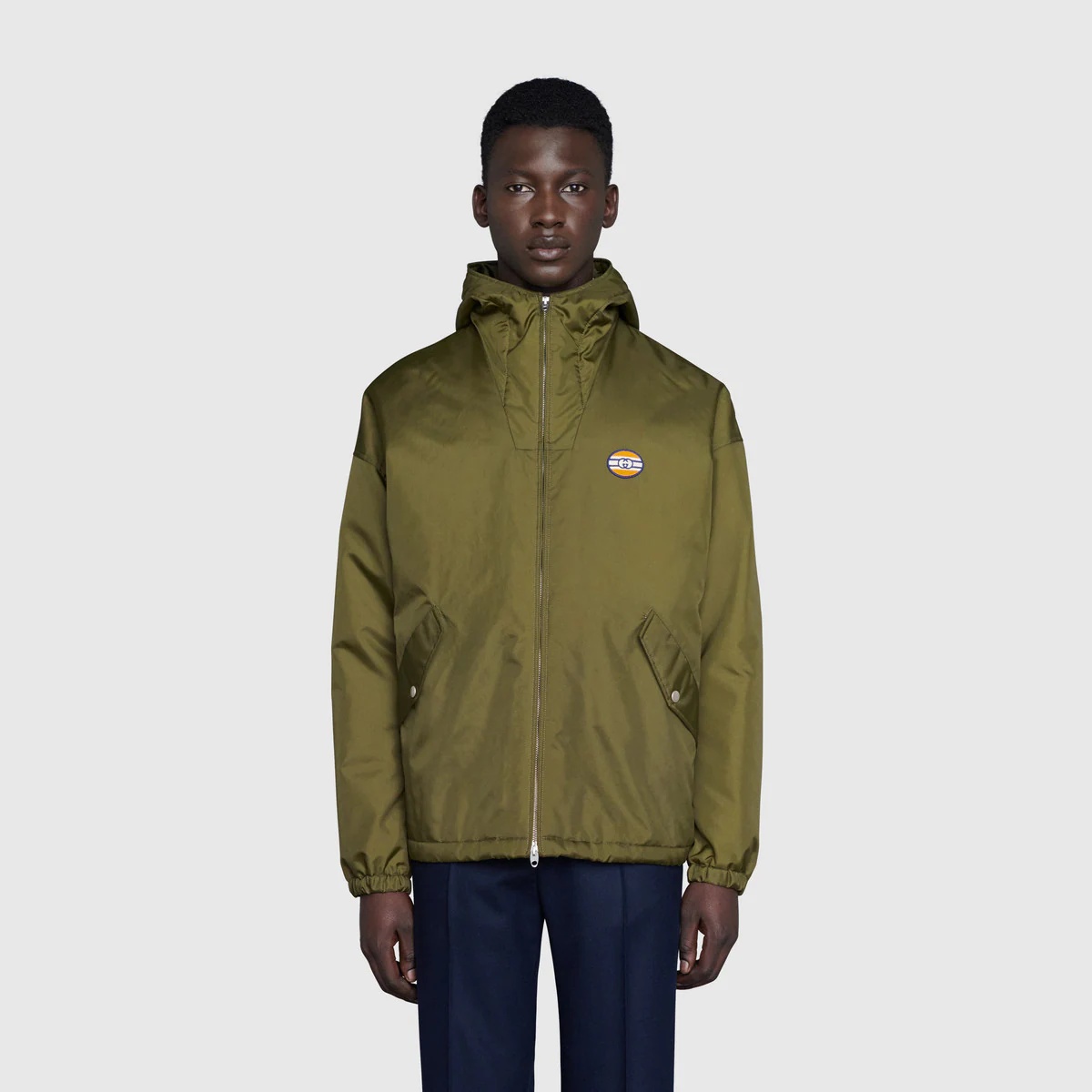 Lightweight canvas hooded jacket - 3