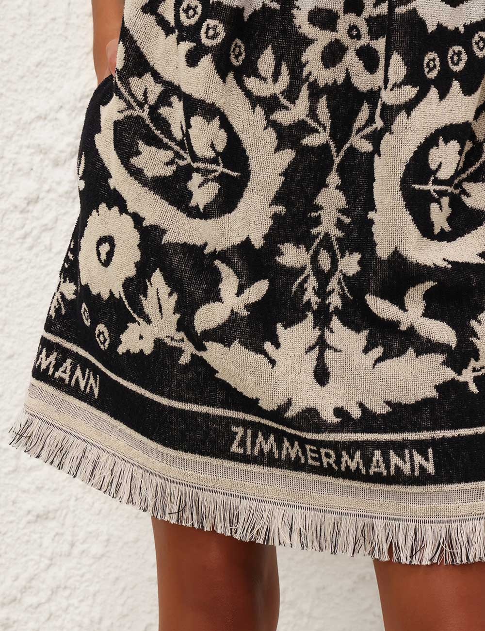 RHIANNON TOWEL MINI DRESS - 5