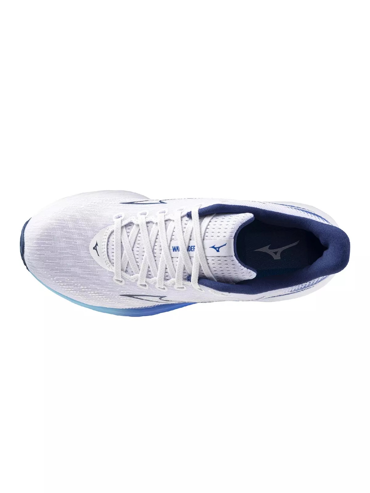 Wave Rider 28 "White/Estate Blue" Men's Running Shoe - 6