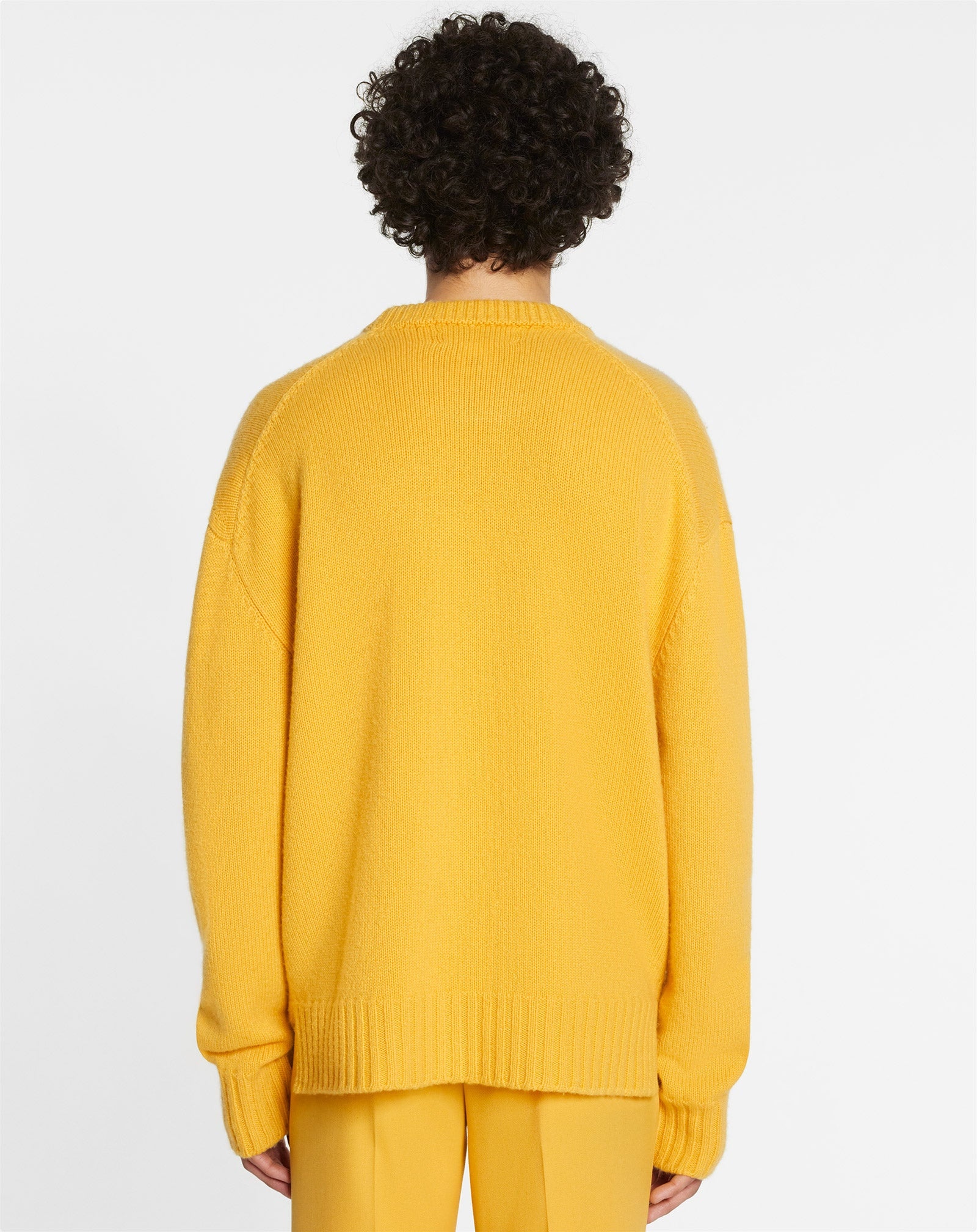 CASHMERE SWEATER WITH ROUND NECK - 4