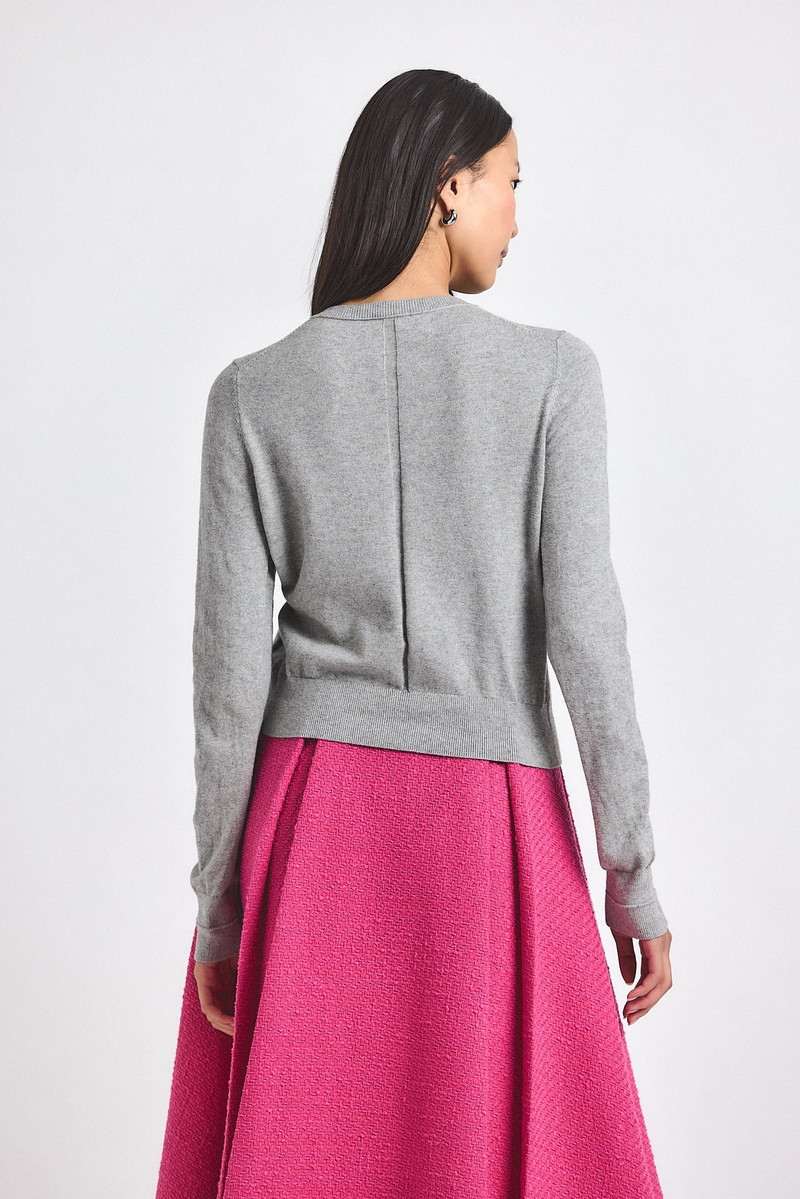 DEREK LAM 10 CROSBY THIBEAUT LONG SLEEVE CARDIGAN outlook