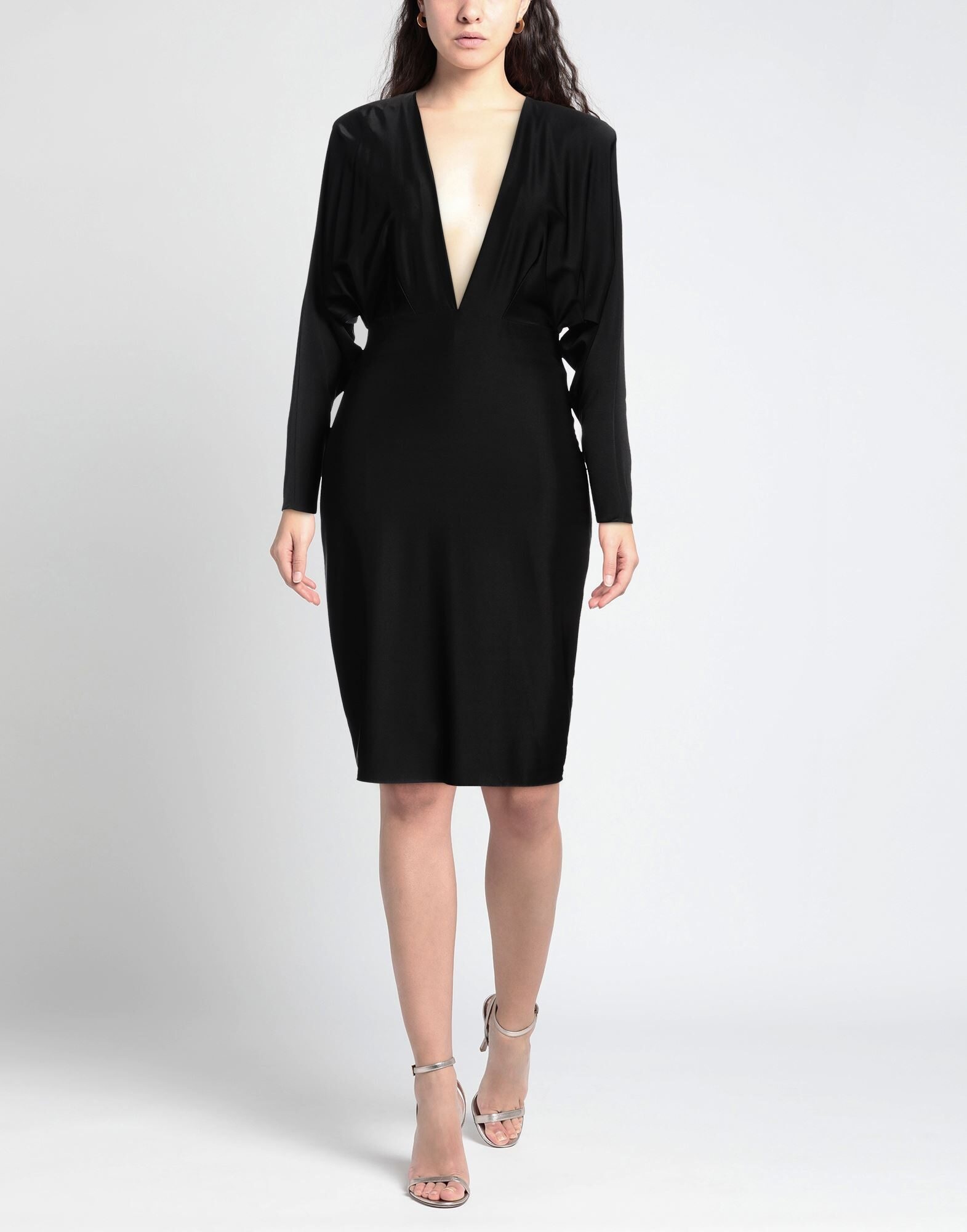 Black Women's Midi Dress - 2