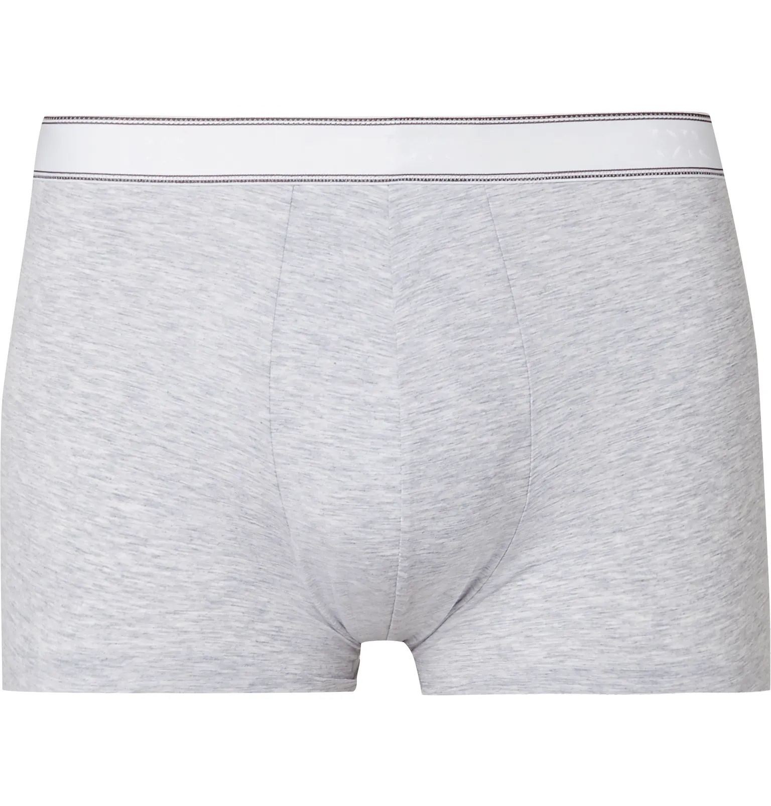 Ethan Mélange Stretch-Cotton Boxer Briefs - 1