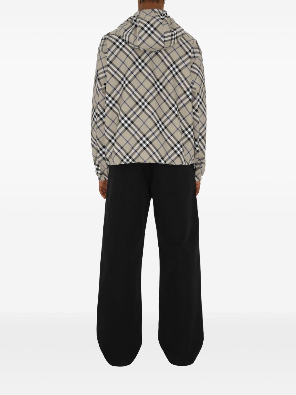 checked reversible jacket - 4