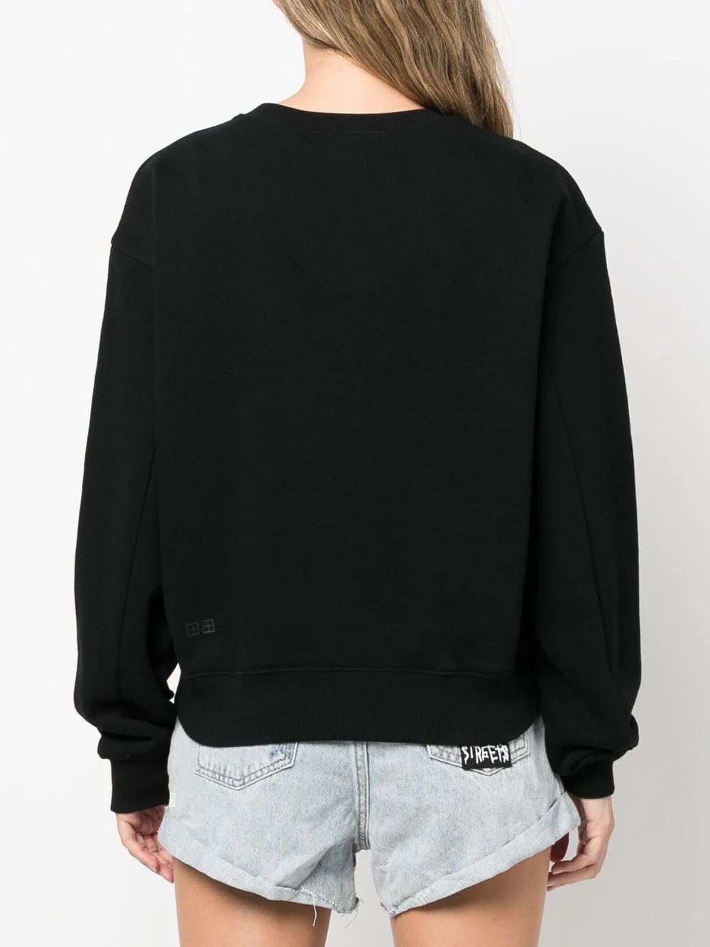 relaxed-cut round-neck jumper - 4