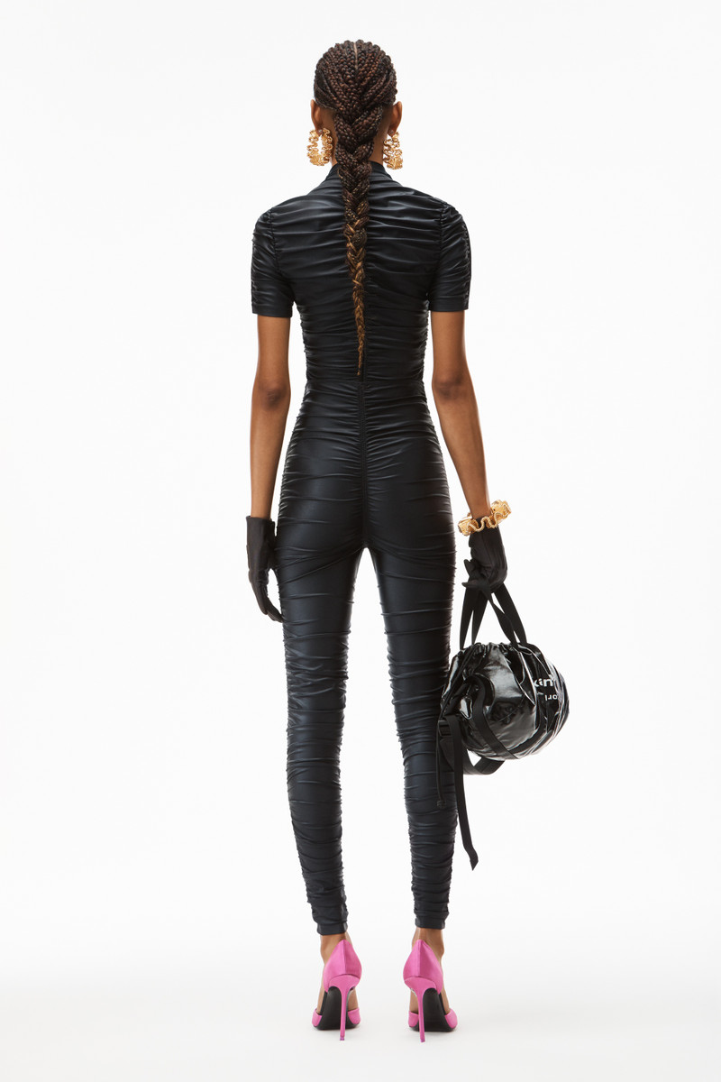 RUCHED LEGGING IN SPANDEX JERSEY 5