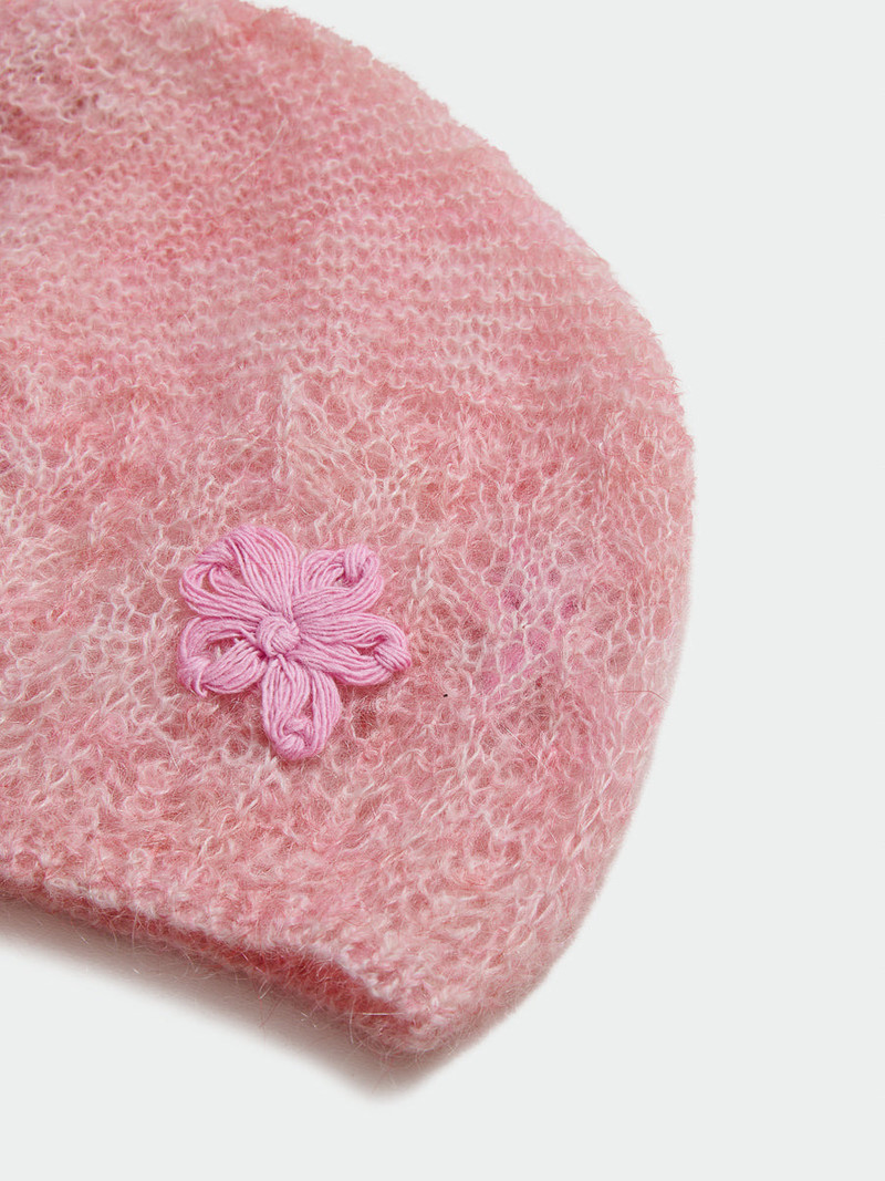 Cormagliano Beanie Pink 3