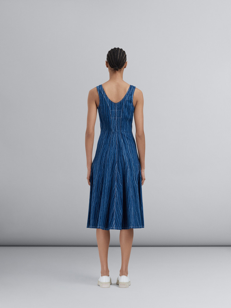 DEGRADÈ DENIM DRESS 3