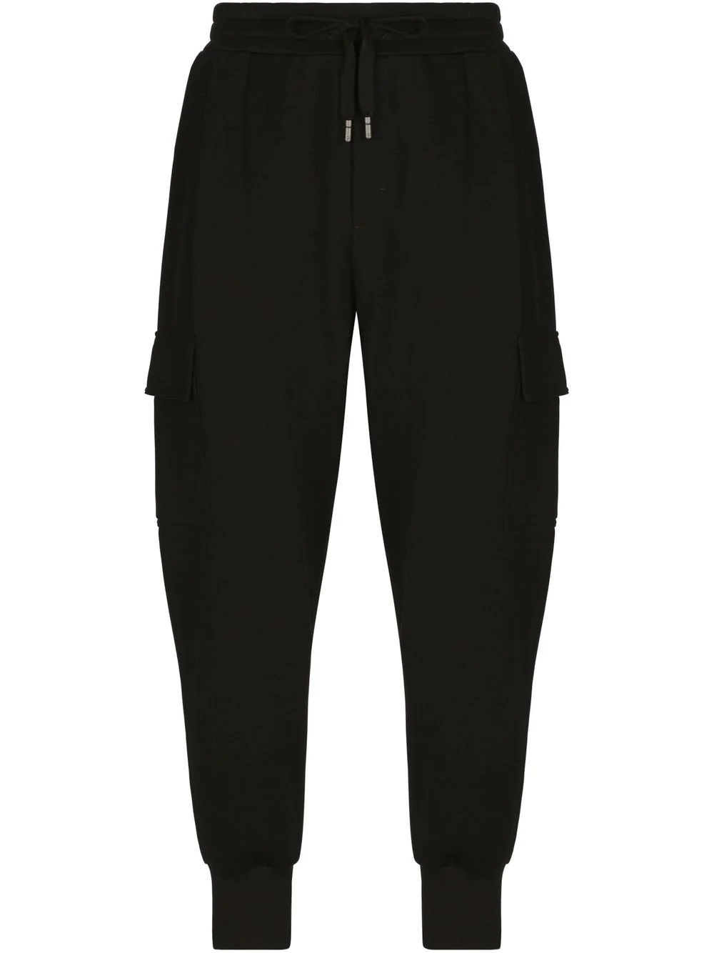 jersey cargo track trousers - 1