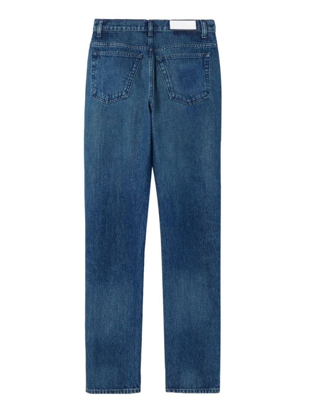 70's high-waist straight-leg jeans - 5