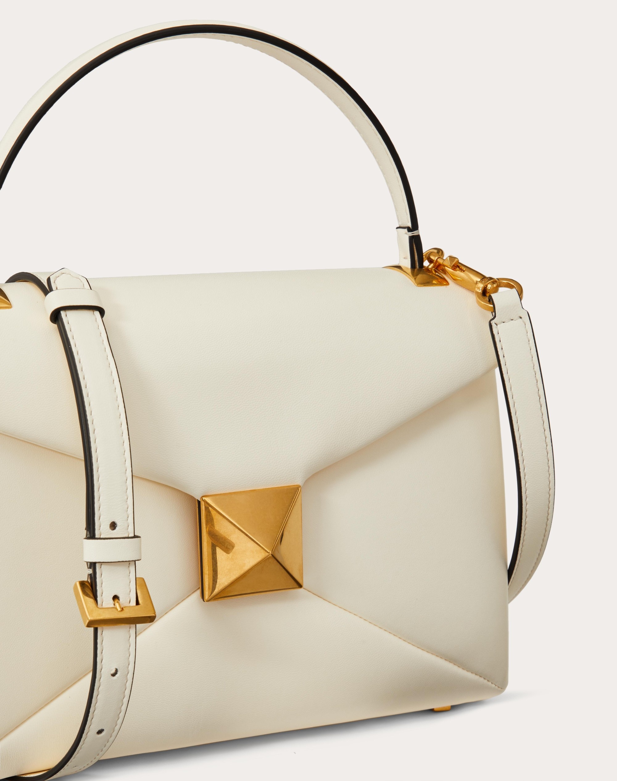 SMALL ONE STUD HANDBAG IN NAPPA LEATHER - 5