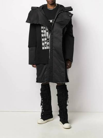 Rick Owens Sisy padded parka outlook