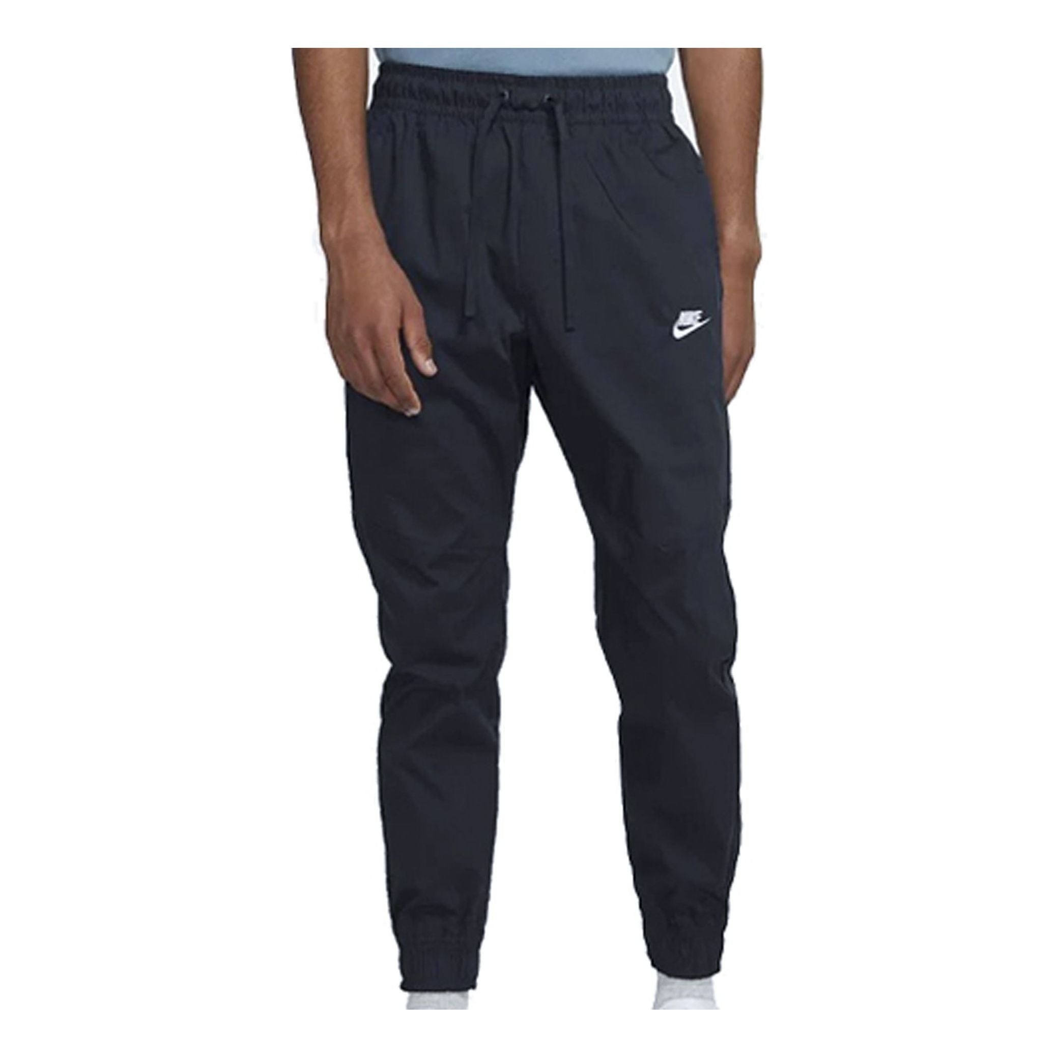 Nike Sportswear Swoosh Woven Bundle Feet Long Pants Navy Blue DA2341-451 - 1