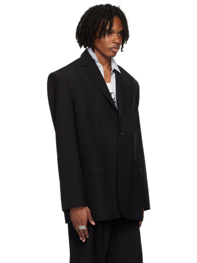 Y/Project Black Pinched Blazer outlook