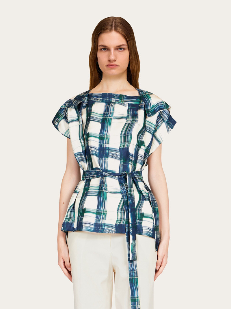 FERRAGAMO Graphic print shirt outlook