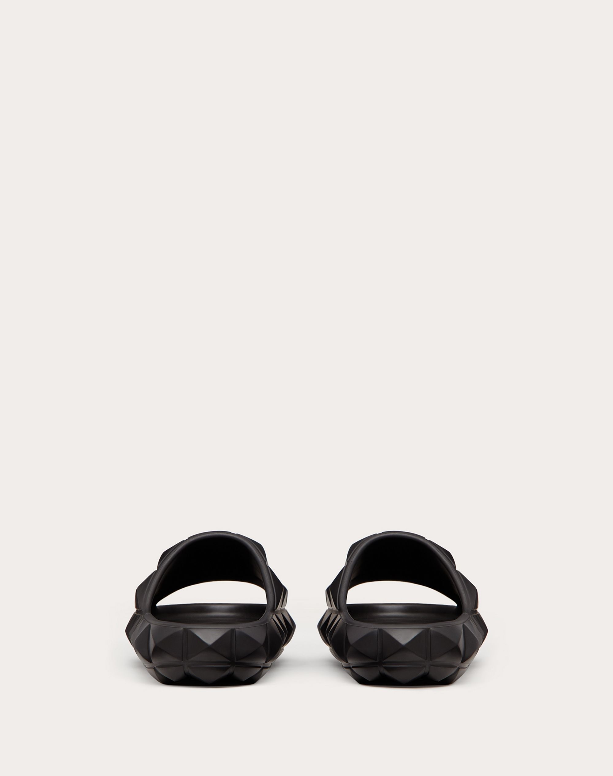 ROMAN STUD TURTLE SLIDE SANDAL IN RUBBER - 3