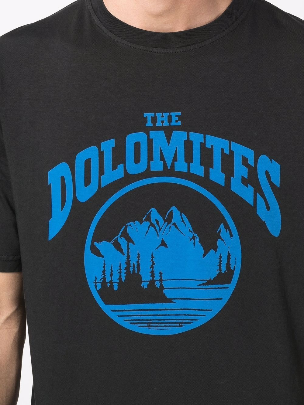 Dolomites print T-shirt - 5