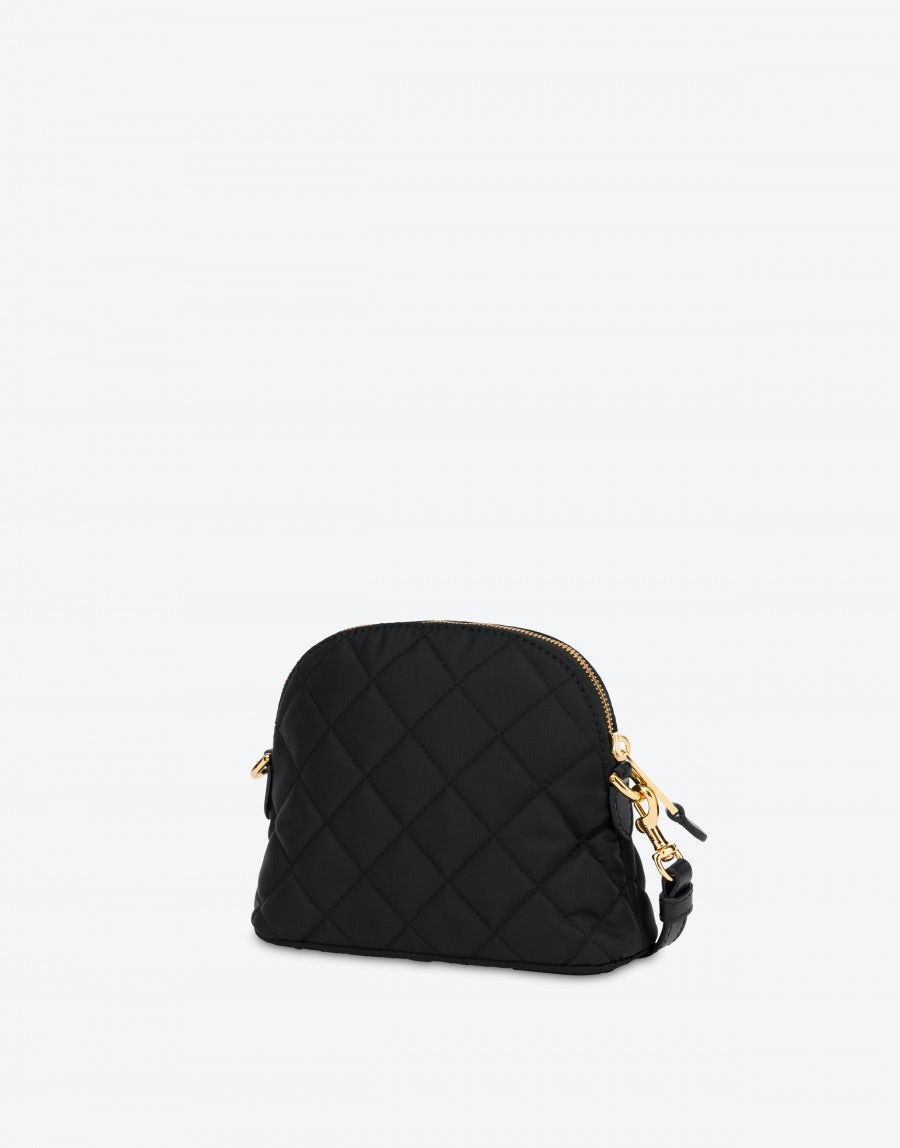 QUILTED SHOULDER BAG WITH LOGO - 2