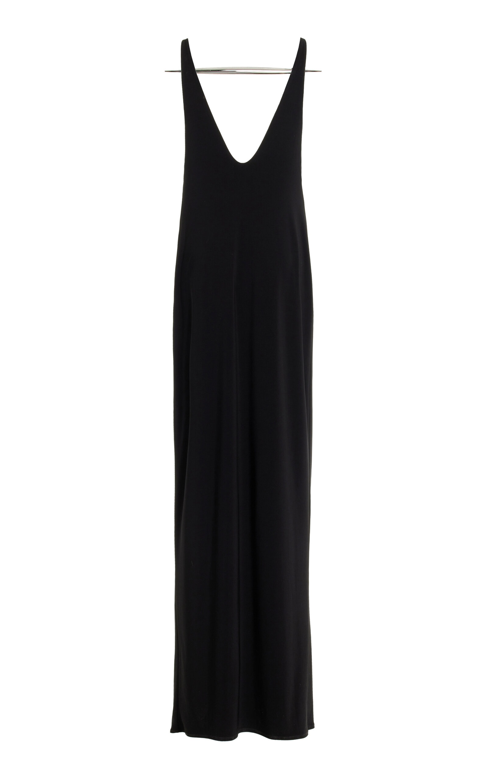 Dagger Plunging Maxi Dress black - 3
