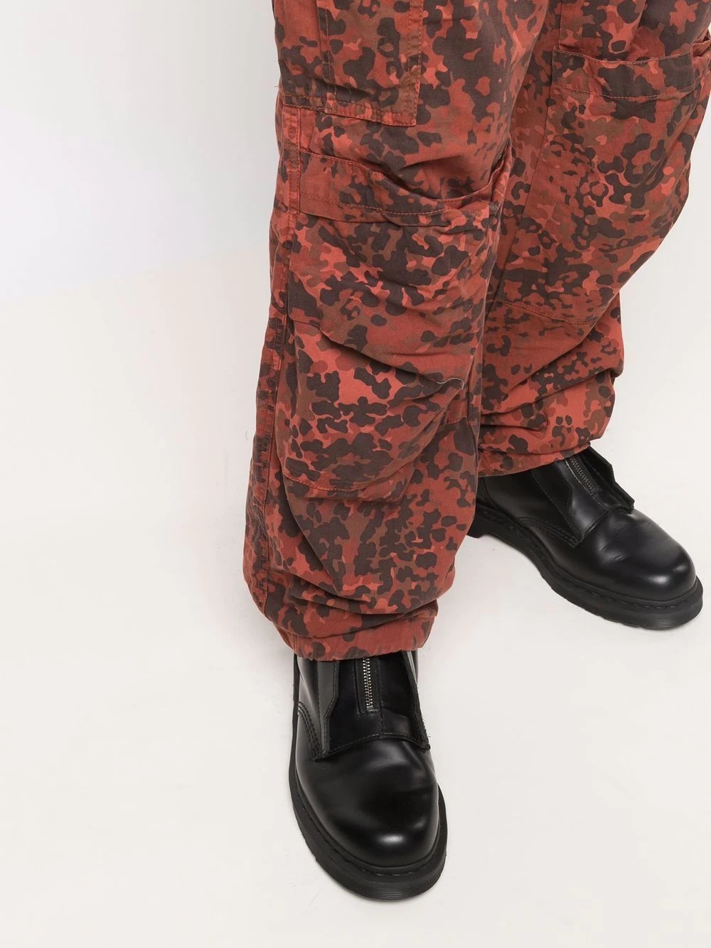 camouflage-print cargo trousers - 5