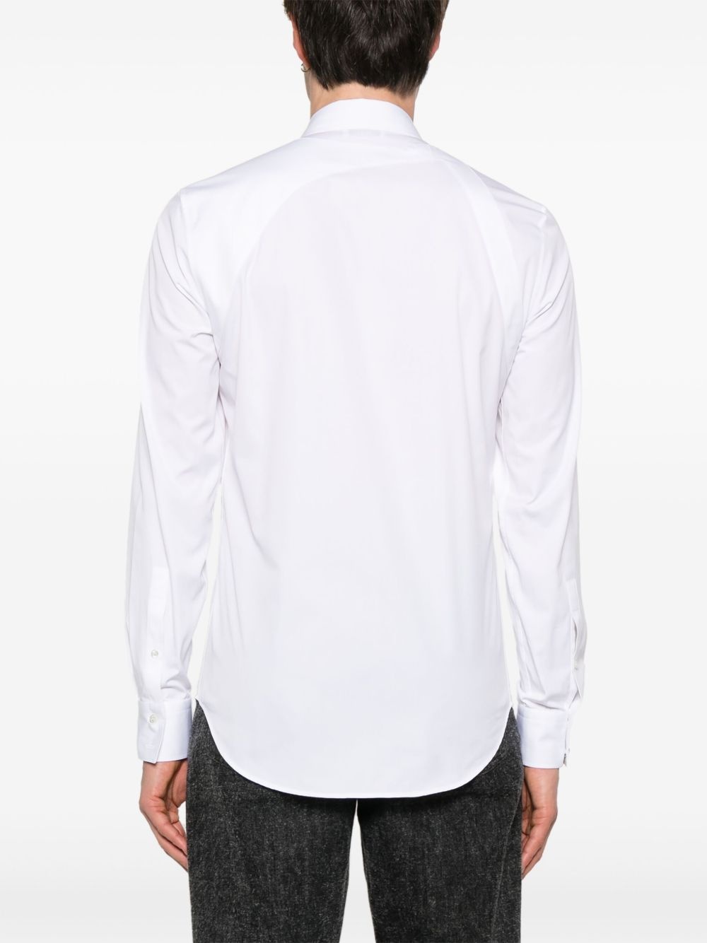 buckle poplin shirt - 4
