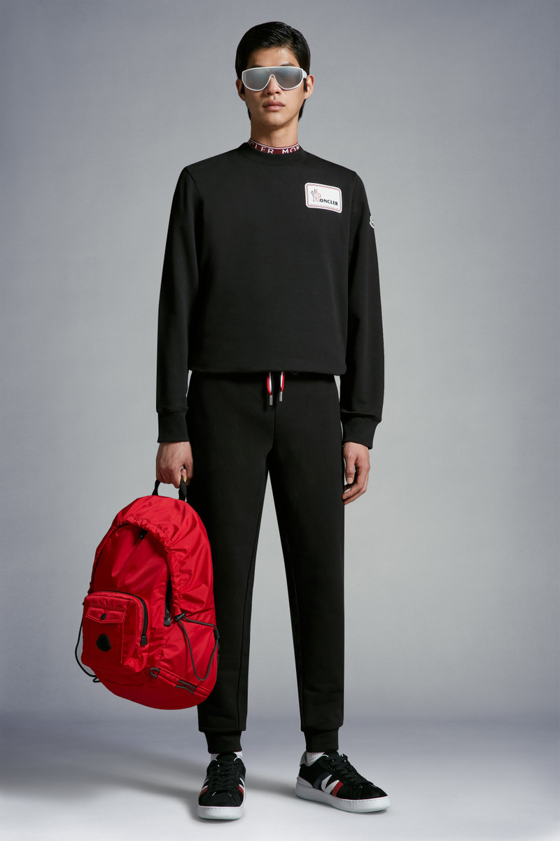 Moncler Tricolor Accent Sweatpants outlook