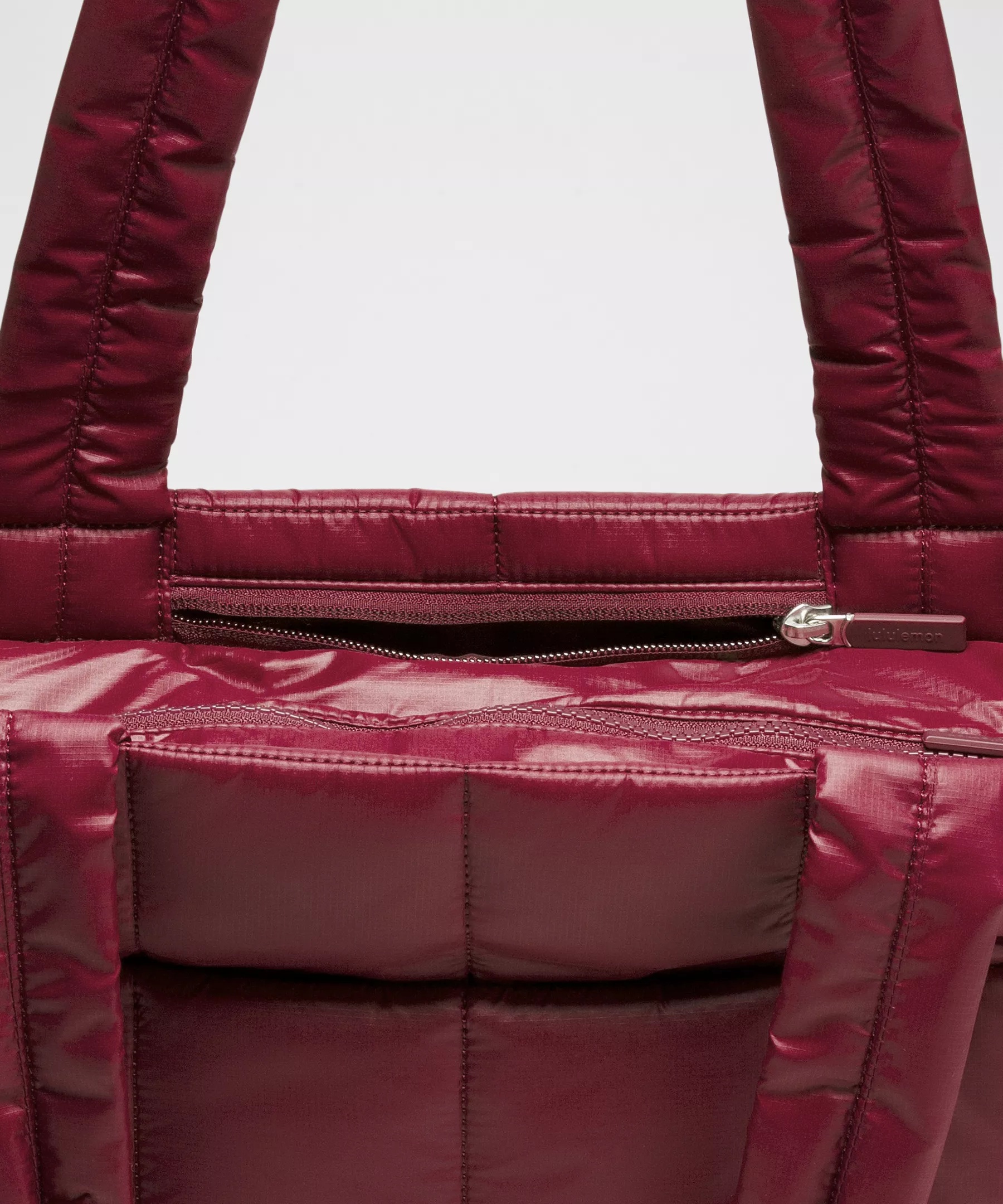 Quilted Grid Tote Bag 12L - 5