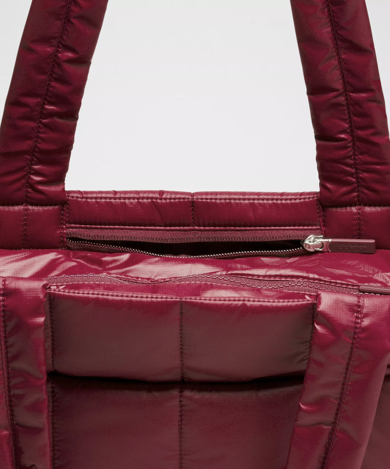 Quilted Grid Tote Bag 12L 5