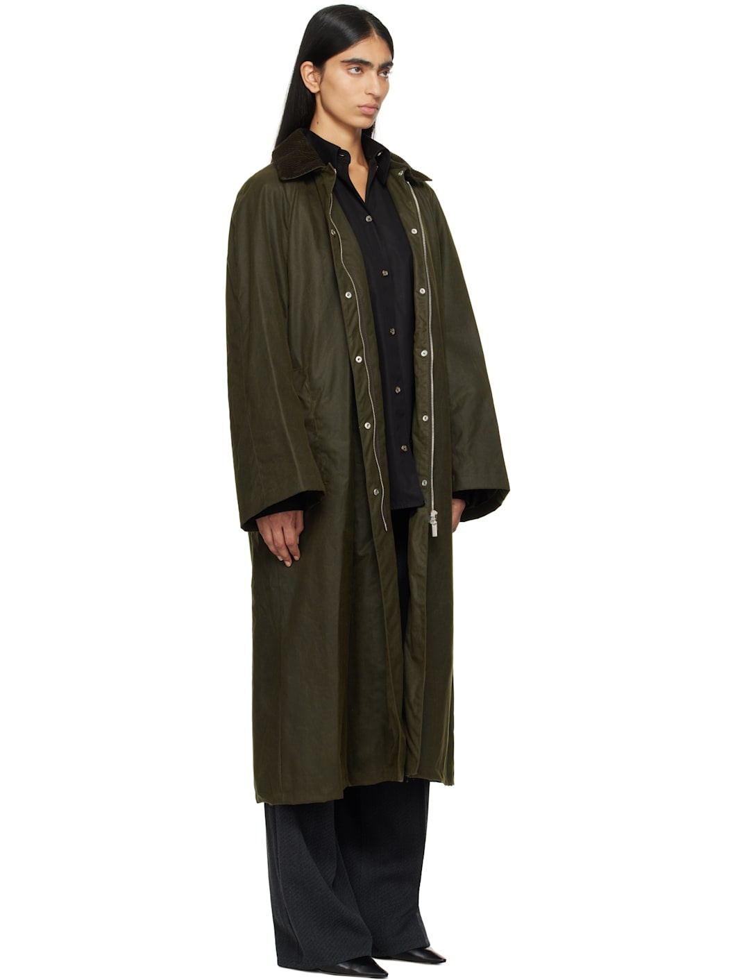 Khaki Country Coat - 2