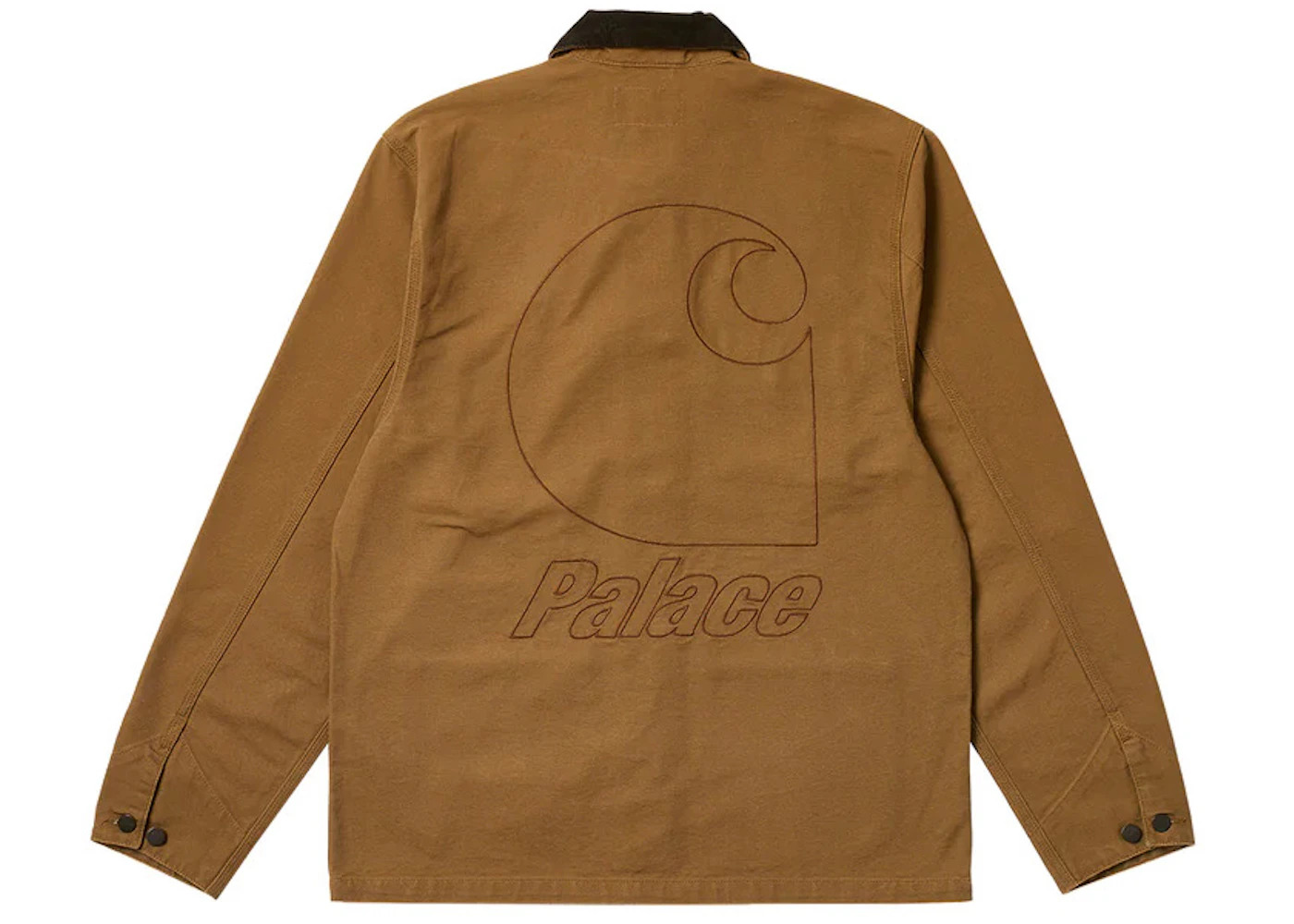 Palace x Carhartt WIP Michigan Coat Hamilton Brown Tobacco - 2