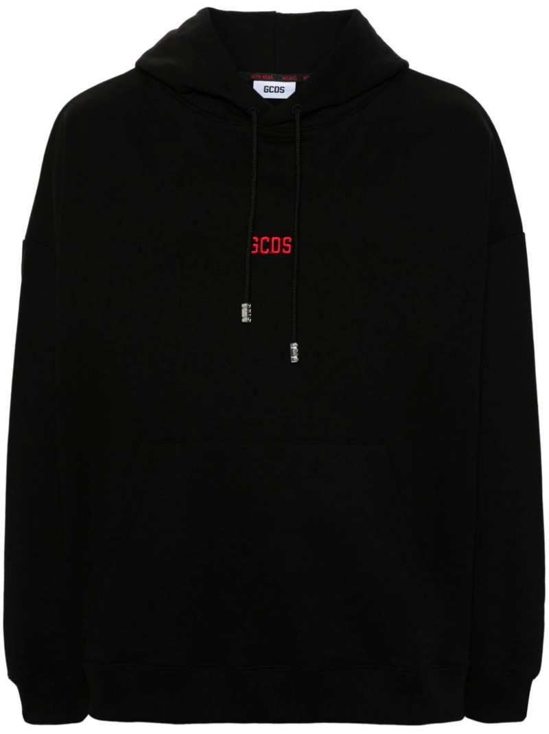 clawn-print hoodie - 1