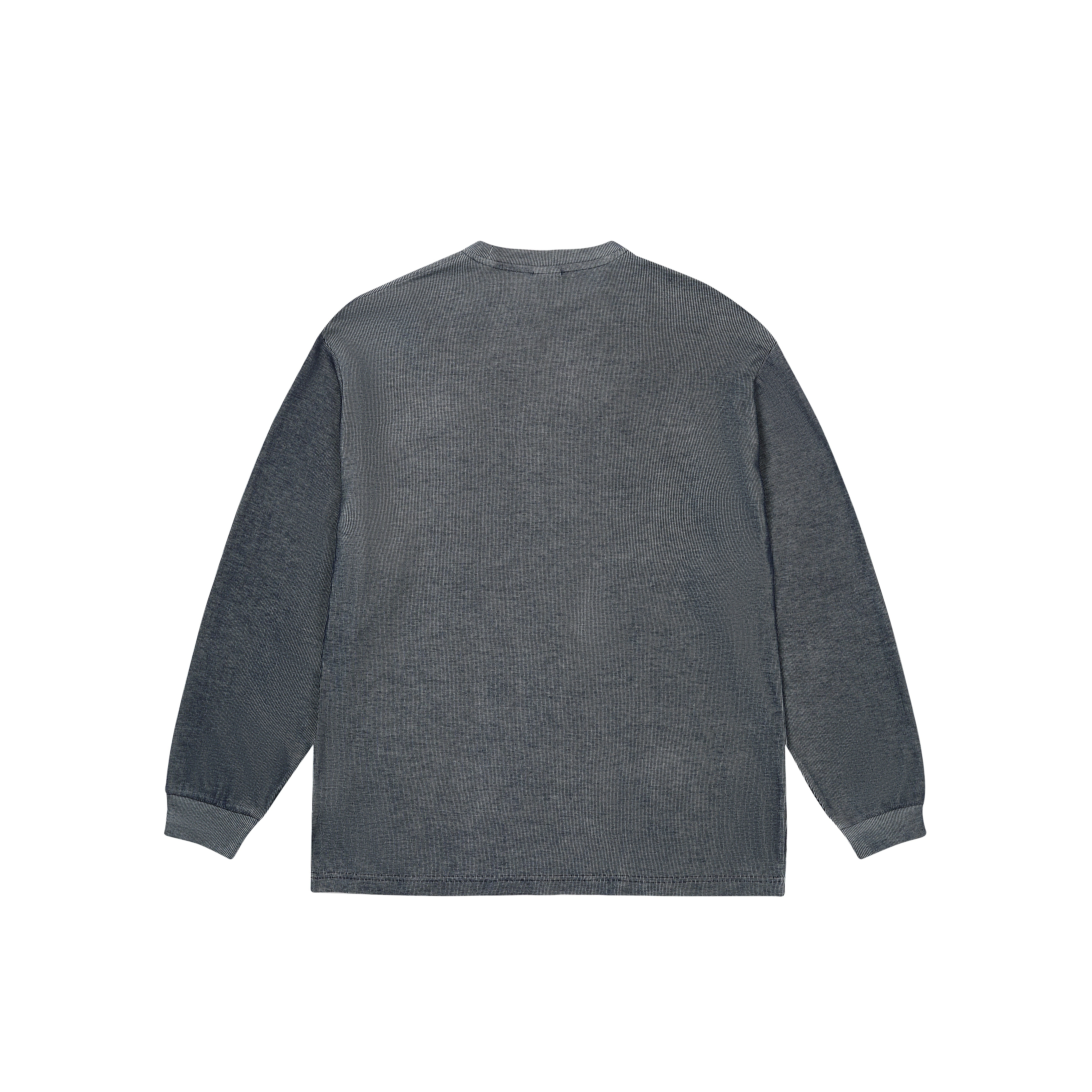 LENTICULAR LONGSLEEVE NAVY / GREY - 2