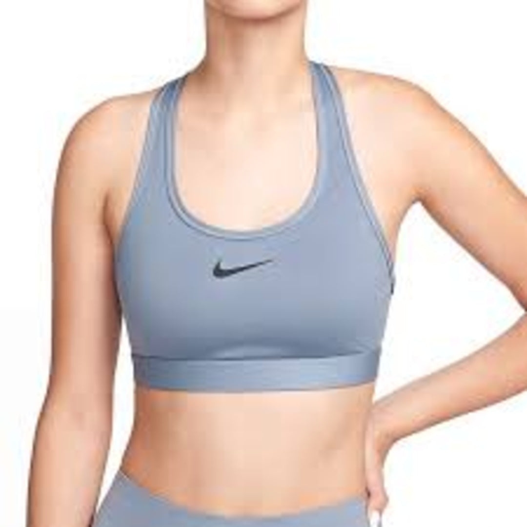 (WMNS) Nike Swoosh Medium Support Padded Sports Bra 'Purple' DX6822-493 - 2