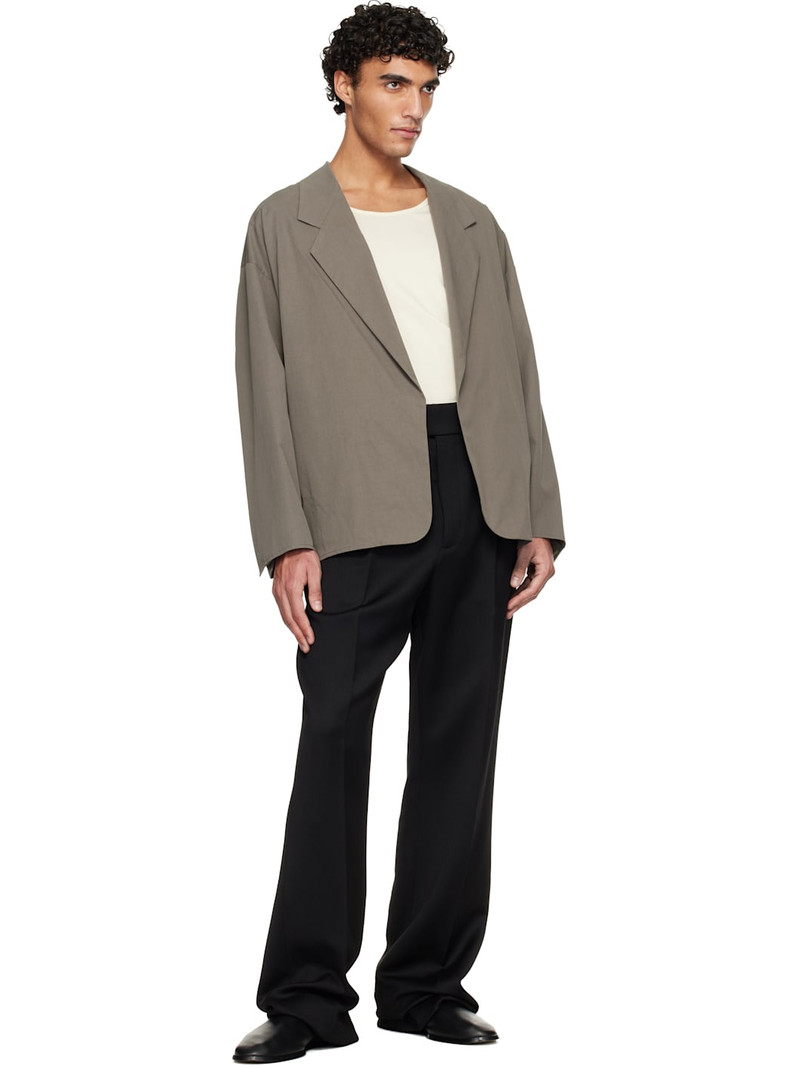 Fear of God Taupe Unlined California Blazer outlook