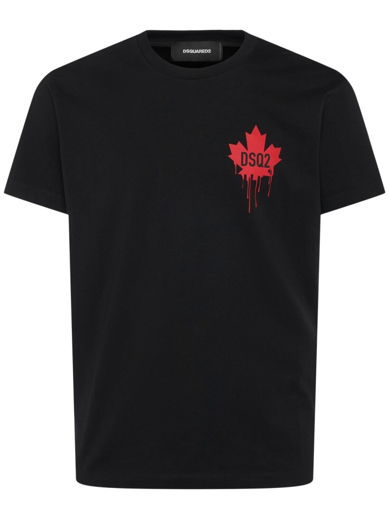 Cool fit leaf logo t-shirt - 1