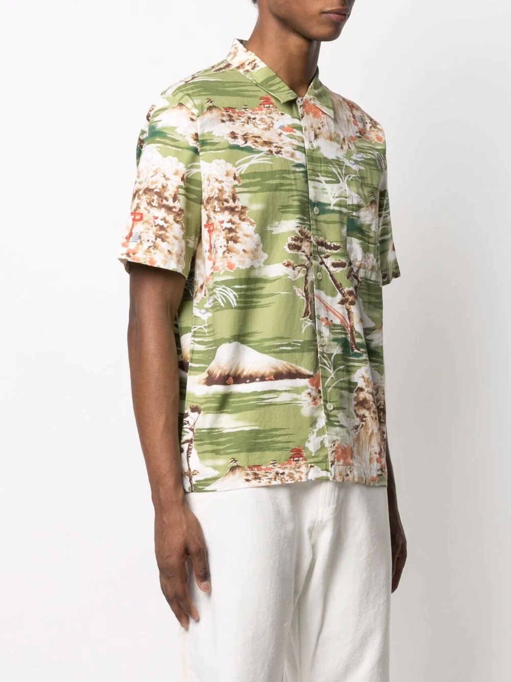 graphic-print short-sleeve shirt - 3