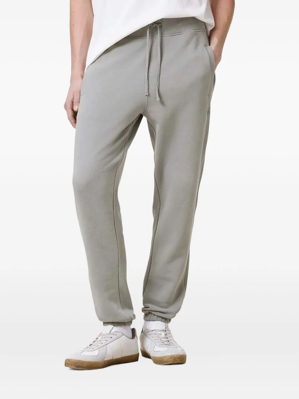 embroidered-logo trousers - 1