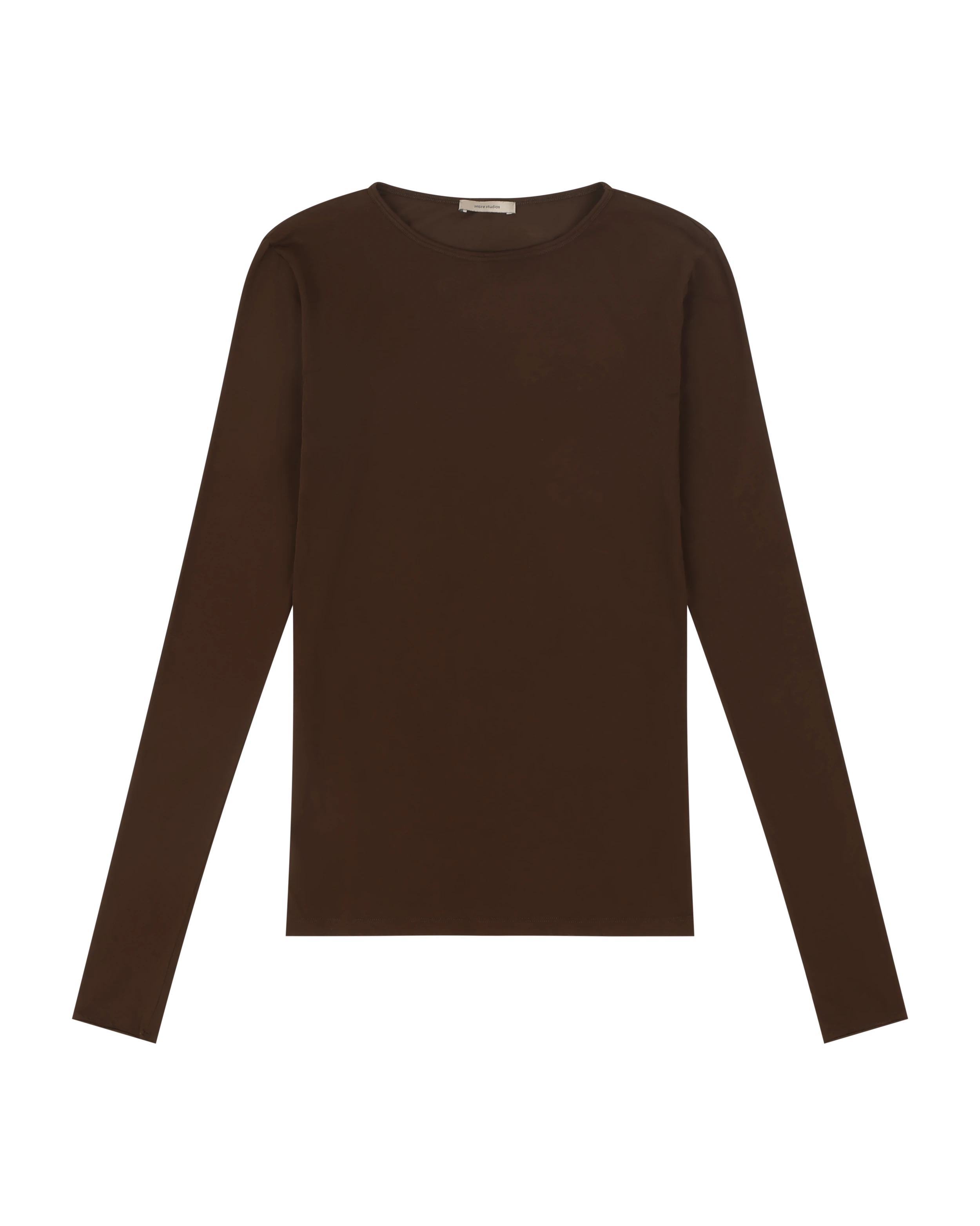 SHEER LONG SLEEVE BRUNETTE - 5