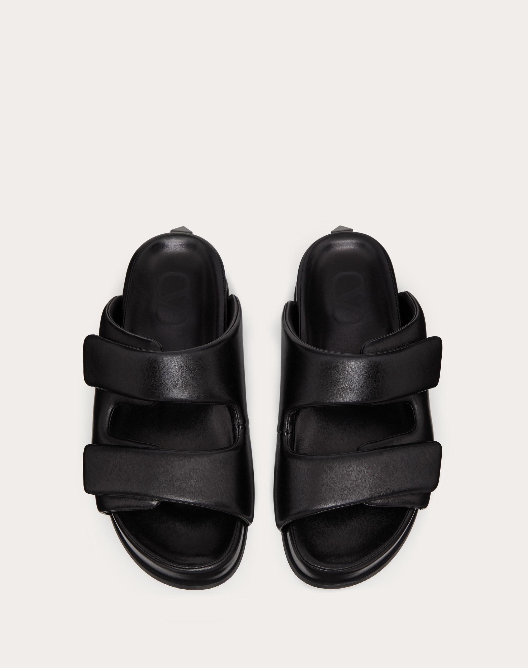 ROMAN STUD NAPPA SLIDE SANDAL - 4