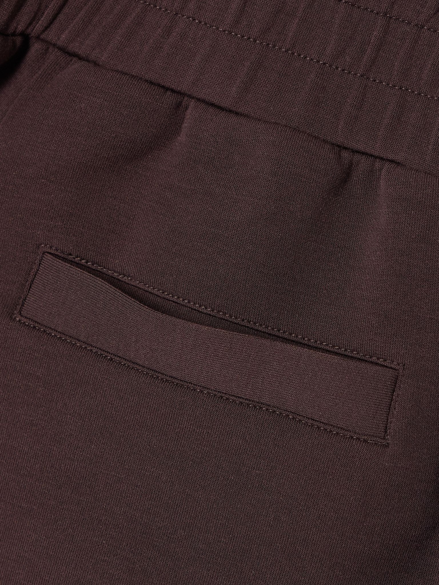 The Slim Cuff DoubleSoft® track pants Dark brown - 4